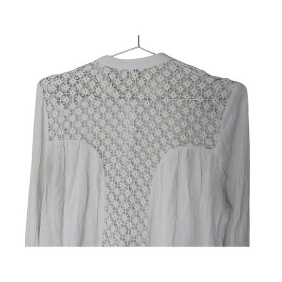 Free People The Best Button Front Blouse XS - Picture 5 of 13